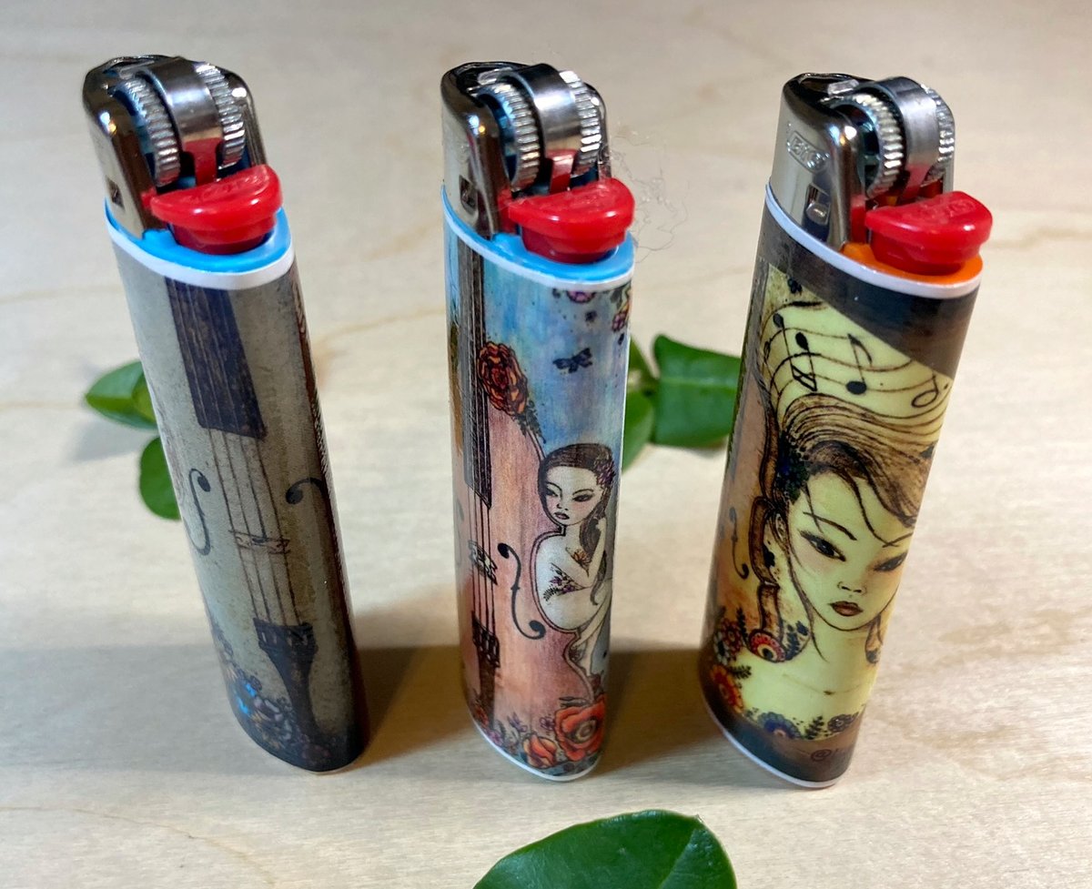 Music-Inspired Lighter Gift Pack | Lovely11Art - The Art of Tara